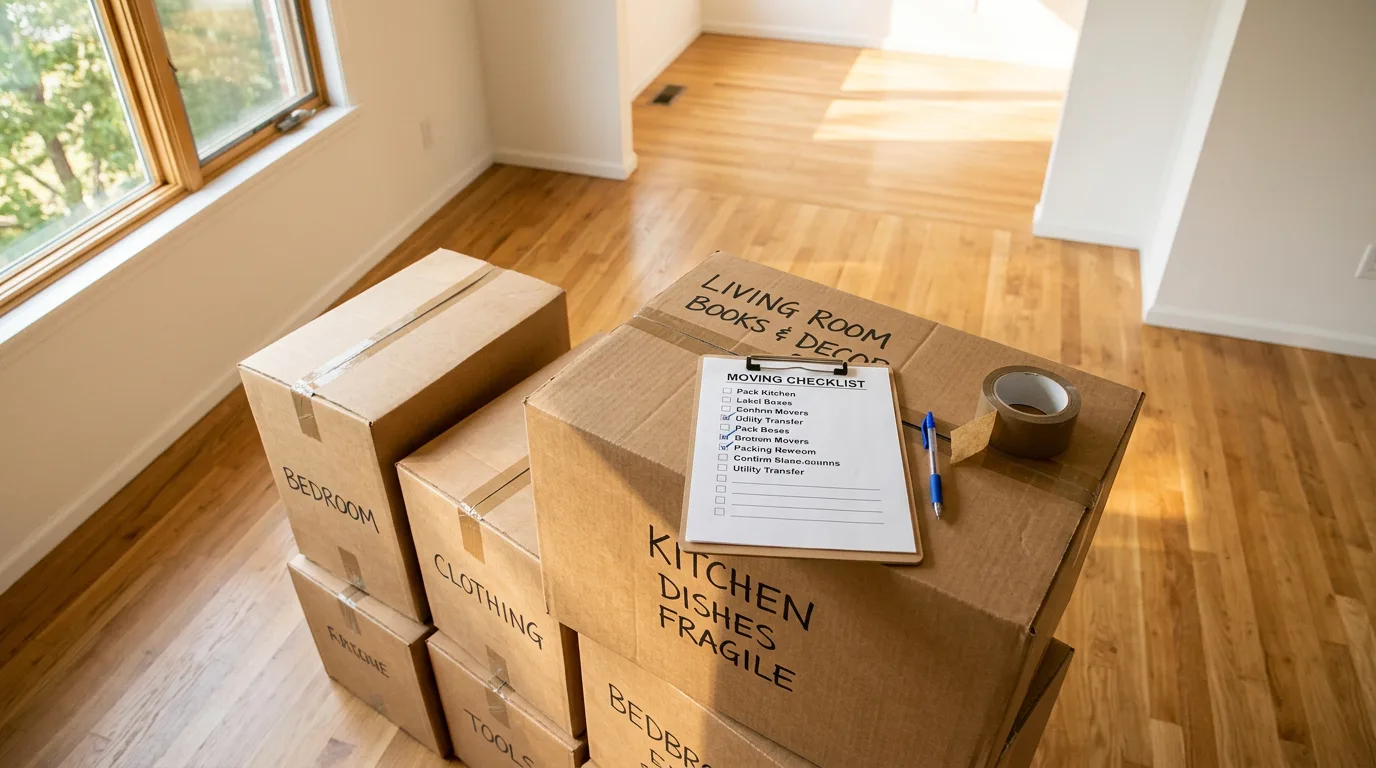 Moving house checklist for South African families