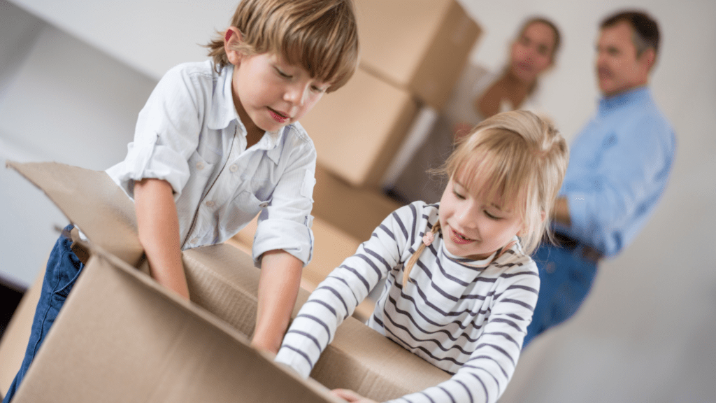 Tips on Moving with Seniors Children and Pets 2 Moving with children