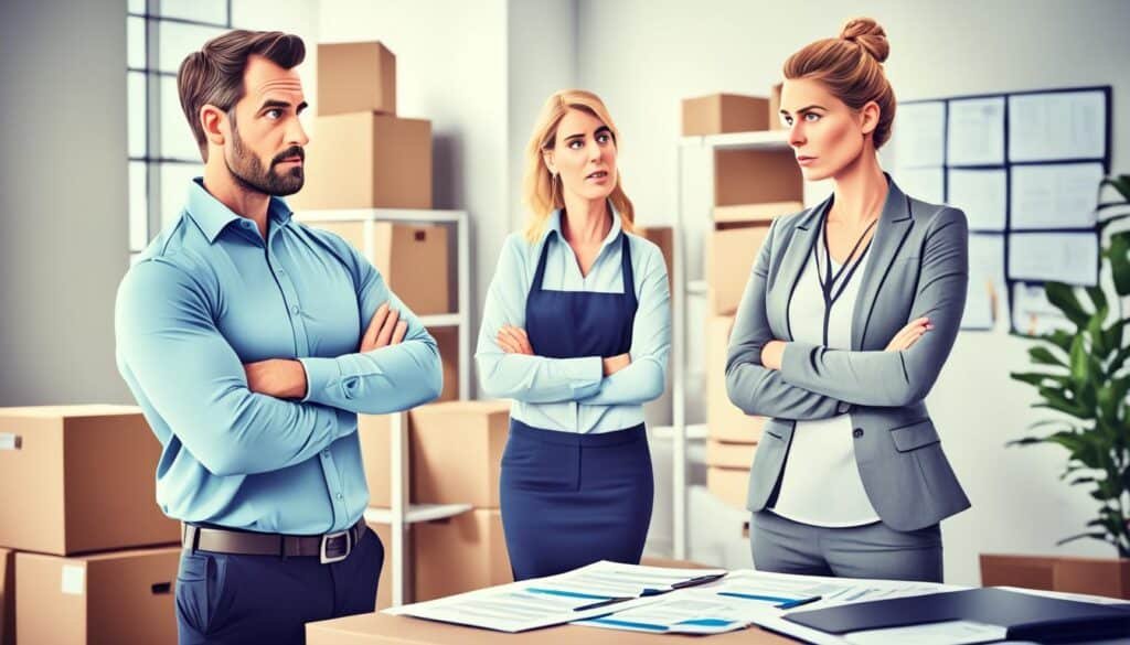Engaging in price haggling with a moving company Engaging in price haggling with a moving company