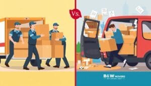 Our Blog 1 What are the pros and cons of hiring a moving company vs doing it yourself?
